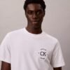 T-shirt clássica com logótipo circular T-shirt clássica com logótipo circular