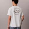 T-shirt clássica com logótipo circular T-shirt clássica com logótipo circular