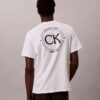 T-shirt clássica com logótipo circular T-shirt clássica com logótipo circular