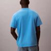T-shirt clássica com logótipo e efeito de lavagem ácida T-shirt clássica com logótipo e efeito de lavagem ácida