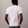 T-shirt clássica com logótipo em folha metálica