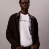 T-shirt clássica com logótipo em folha metálica