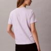 T-shirt clássica com logótipo em letras por toda a peça T-shirt clássica com logótipo em letras por toda a peça