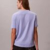 T-shirt clássica com logótipo floral T-shirt clássica com logótipo floral