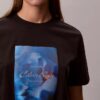 T-shirt clássica com logótipo floral T-shirt clássica com logótipo floral