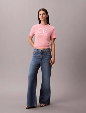 T-shirt clássica com logótipo Nyc Monogram