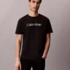 T-shirt clássica com logótipo padrão T-shirt clássica com logótipo padrão