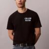 T-shirt clássica com logótipo retro T-shirt clássica com logótipo retro