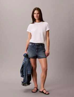 T-shirt clássica com Monogram desbotado em toda a peça