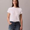 T-shirt clássica com Monogram desbotado em toda a peça T-shirt clássica com Monogram desbotado em toda a peça