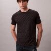 T-shirt clássica com Monogram integral Liquid Touch T-shirt clássica com Monogram integral Liquid Touch