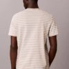 T-shirt clássica com riscas gráficas Monologo T-shirt clássica com riscas gráficas Monologo