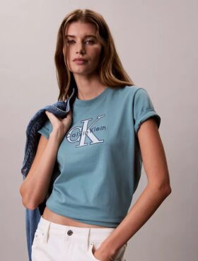 T-shirt clássica Monologo em dois tons