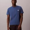 T-shirt com bolso em jersey de algodão