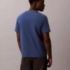 T-shirt com bolso em jersey de algodão