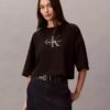 T-shirt curta e de corte largo Monologo