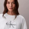 T-shirt curta e de corte largo Monologo
