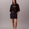 T-shirt curta e de corte largo Monologo