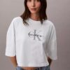 T-shirt curta e de corte largo Monologo