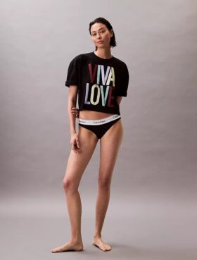 T-shirt curta e folgada Marc Hundley Pride Viva Love