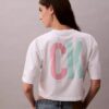 T-shirt curta e folgada Marc Hundley Pride Viva Love T-shirt curta e folgada Marc Hundley Pride Viva Love