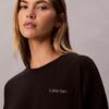 T-shirt curta em jersey de algodão com logótipo