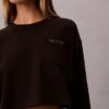 T-shirt curta em jersey de algodão com logótipo