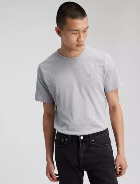 T-shirt de algodão suave com Monogram