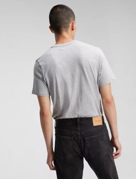 T-shirt de algodão suave com Monogram