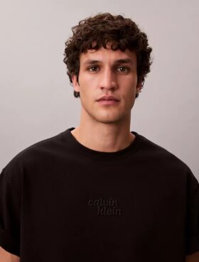 T-shirt de corte descontraído com logótipo de 1989 bordado