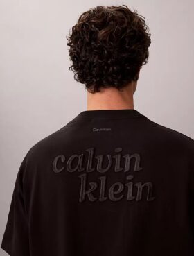 T-shirt de corte descontraído com logótipo de 1989 bordado