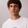 T-shirt de corte descontraído com logótipo de 1989 bordado T-shirt de corte descontraído com logótipo de 1989 bordado