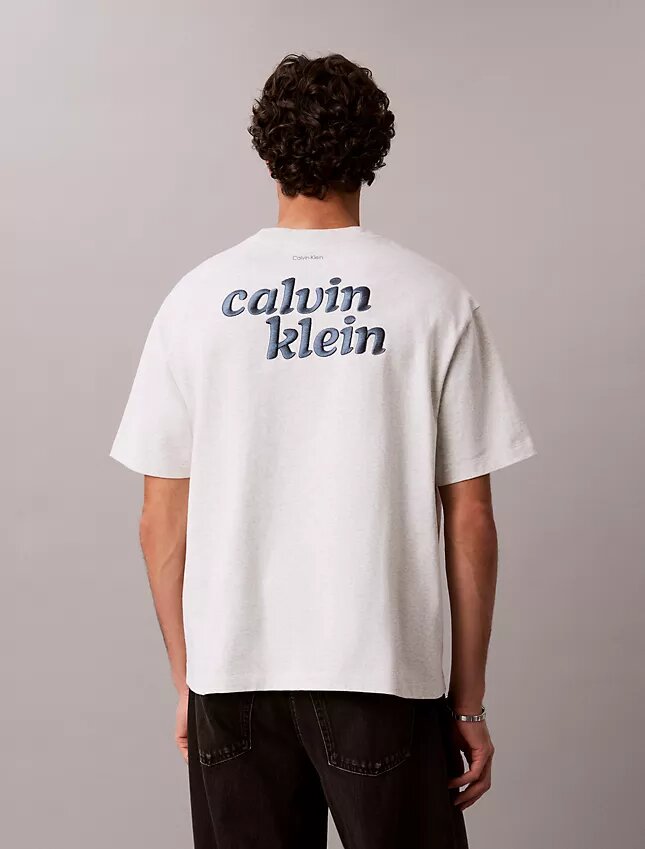 T-shirt de corte descontraído com logótipo de 1989 bordado T-shirt de corte descontraído com logótipo de 1989 bordado