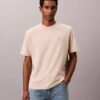T-shirt de corte descontraído com riscas T-shirt de corte descontraído com riscas