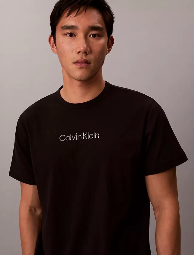 T-shirt de dormir com logótipo Calvin Klein T-shirt de dormir com logótipo Calvin Klein