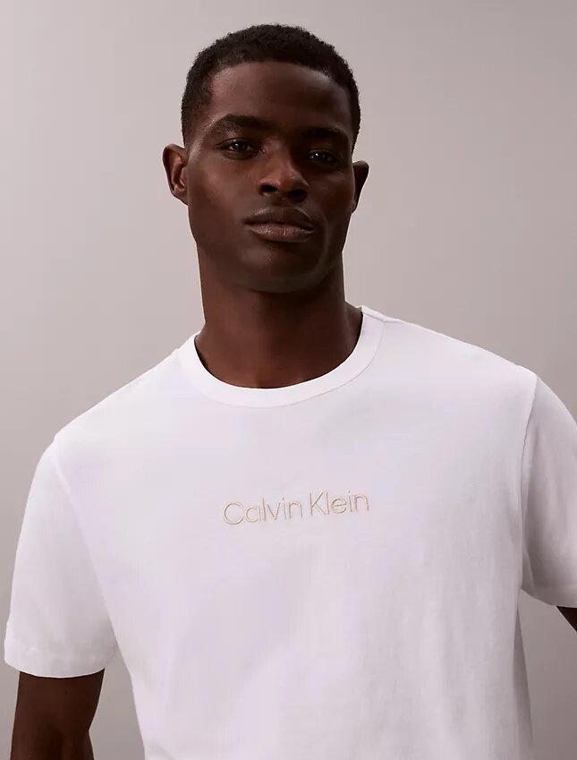 T-shirt de dormir com logótipo Calvin Klein T-shirt de dormir com logótipo Calvin Klein