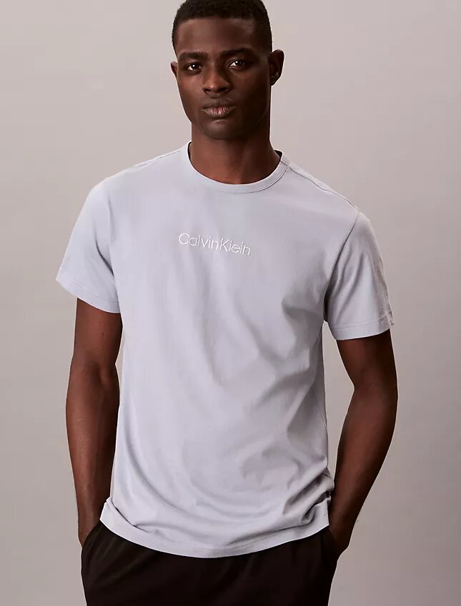 T-shirt de dormir com logótipo Calvin Klein T-shirt de dormir com logótipo Calvin Klein
