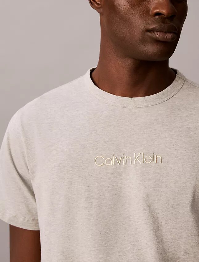 T-shirt de dormir com logótipo Calvin Klein T-shirt de dormir com logótipo Calvin Klein
