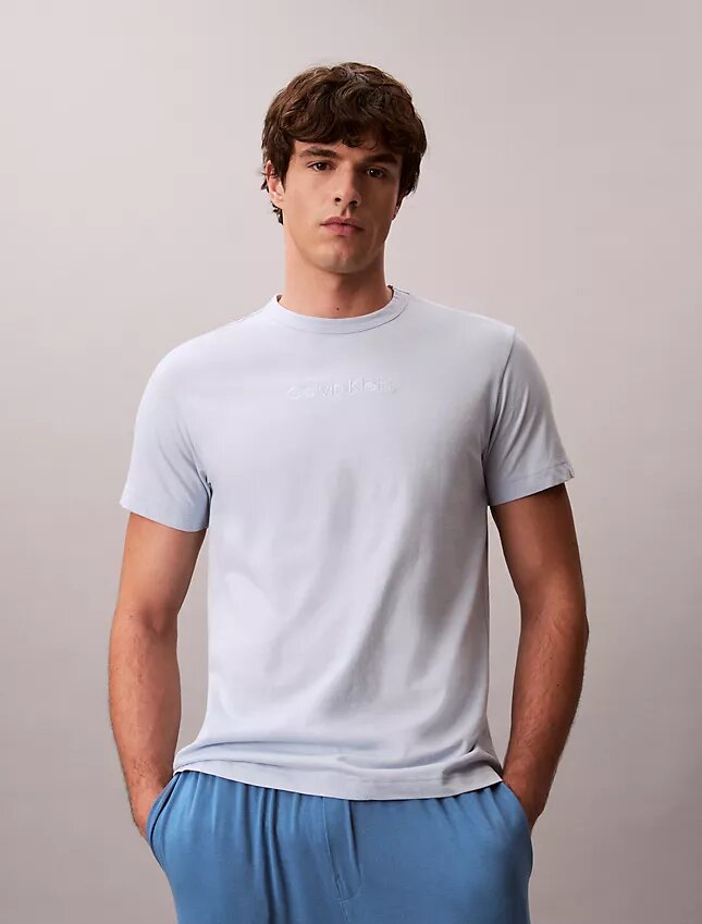 T-shirt de dormir com logótipo Calvin Klein T-shirt de dormir com logótipo Calvin Klein