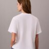 T-shirt de gola redonda com grafismo de paisagem urbana