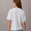 T-shirt de gola redonda com grafismo de paisagem urbana