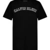 T-shirt de gola redonda com logótipo estampado para meninos T-shirt de gola redonda com logótipo estampado para meninos
