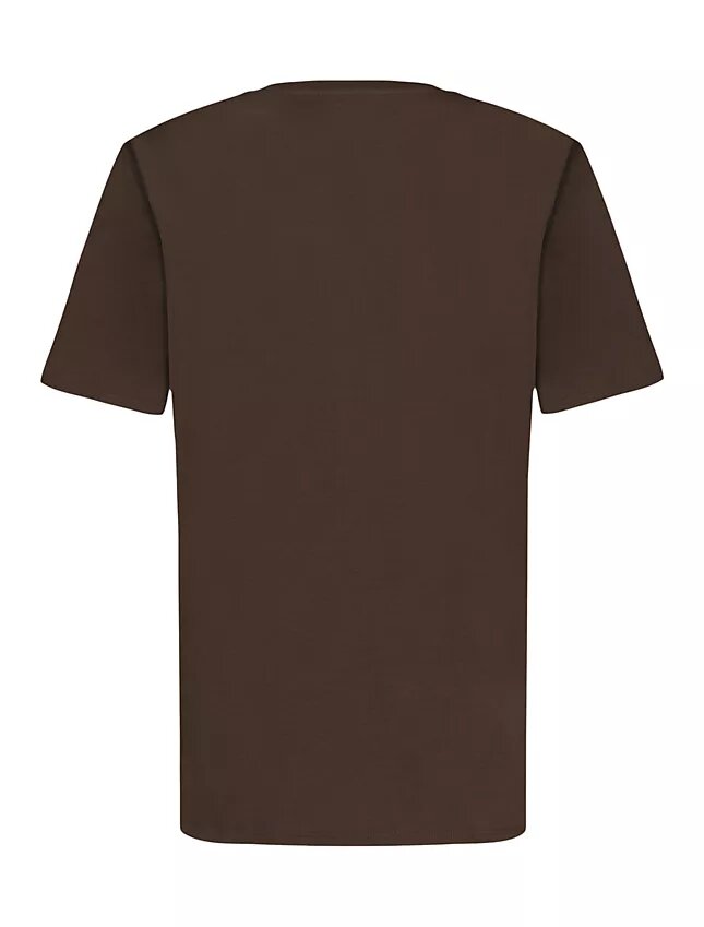 T-shirt de gola redonda com logótipo estampado para meninos T-shirt de gola redonda com logótipo estampado para meninos