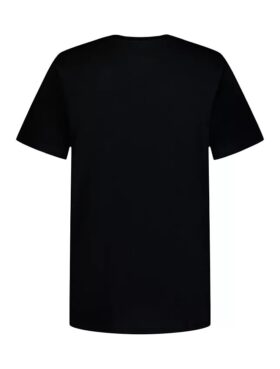 T-shirt de gola redonda com logótipo estampado para meninos