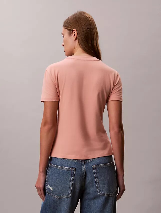 T-shirt de gola redonda com logótipo Monogram T-shirt de gola redonda com logótipo Monogram