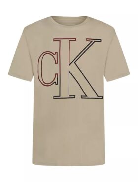 T-shirt de gola redonda com Monogram oversized para meninos