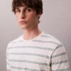 T-shirt de gola redonda com riscas Liquid Touch T-shirt de gola redonda com riscas Liquid Touch