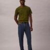 T-shirt de gola redonda com riscas Liquid Touch T-shirt de gola redonda com riscas Liquid Touch