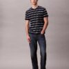 T-shirt de gola redonda com riscas Liquid Touch T-shirt de gola redonda com riscas Liquid Touch