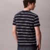 T-shirt de gola redonda com riscas Liquid Touch T-shirt de gola redonda com riscas Liquid Touch